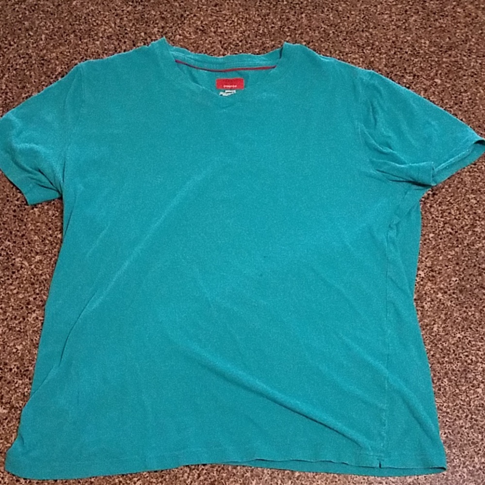 Alfani Teal tee